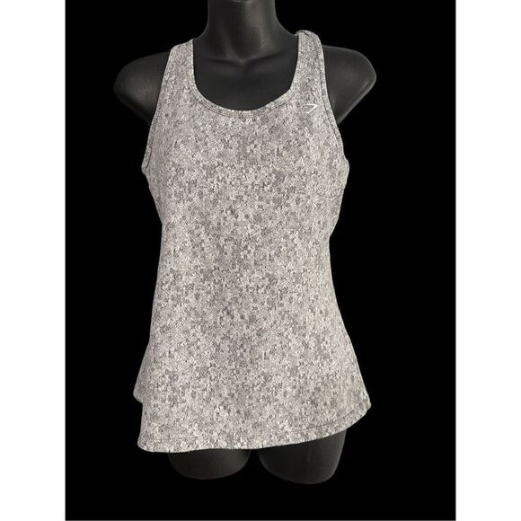 Gymshark Fleur Workout Tank - Dry Moisture Management
Grey colored racer back st - Picture 1 of 5